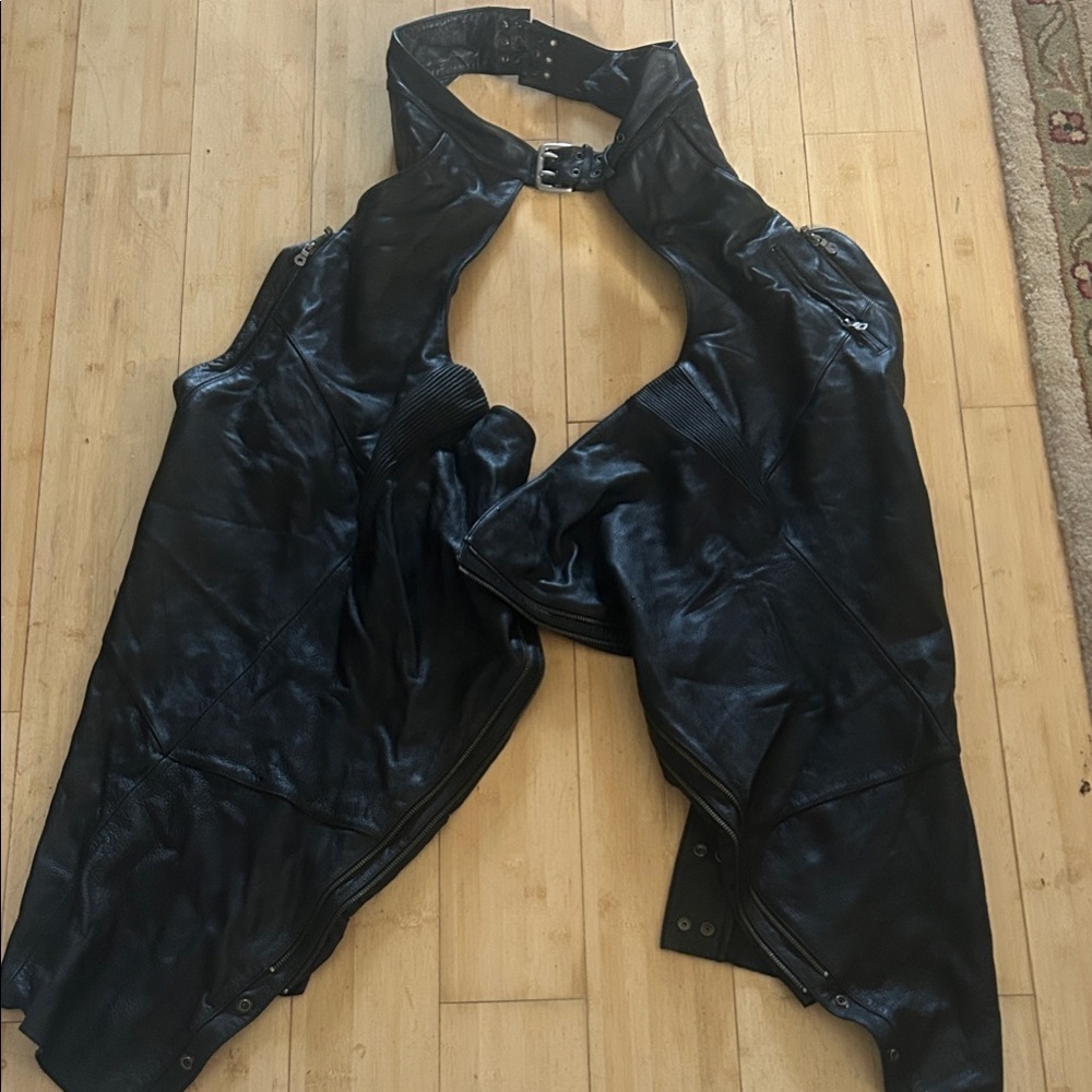 Harley-Davidson chaps Leather size large